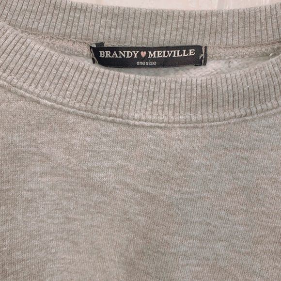 Brandy Melville cropped California sweatshirt - Picture 2 of 2